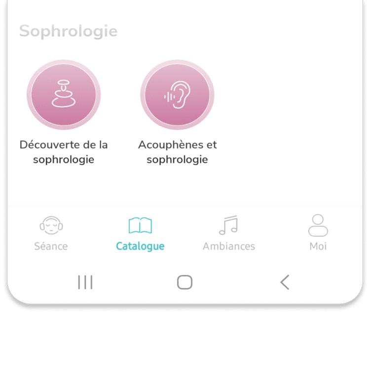 Captures d'écrans de l'application Petit Bambou représentant les faiblesses de son architecture d'information.